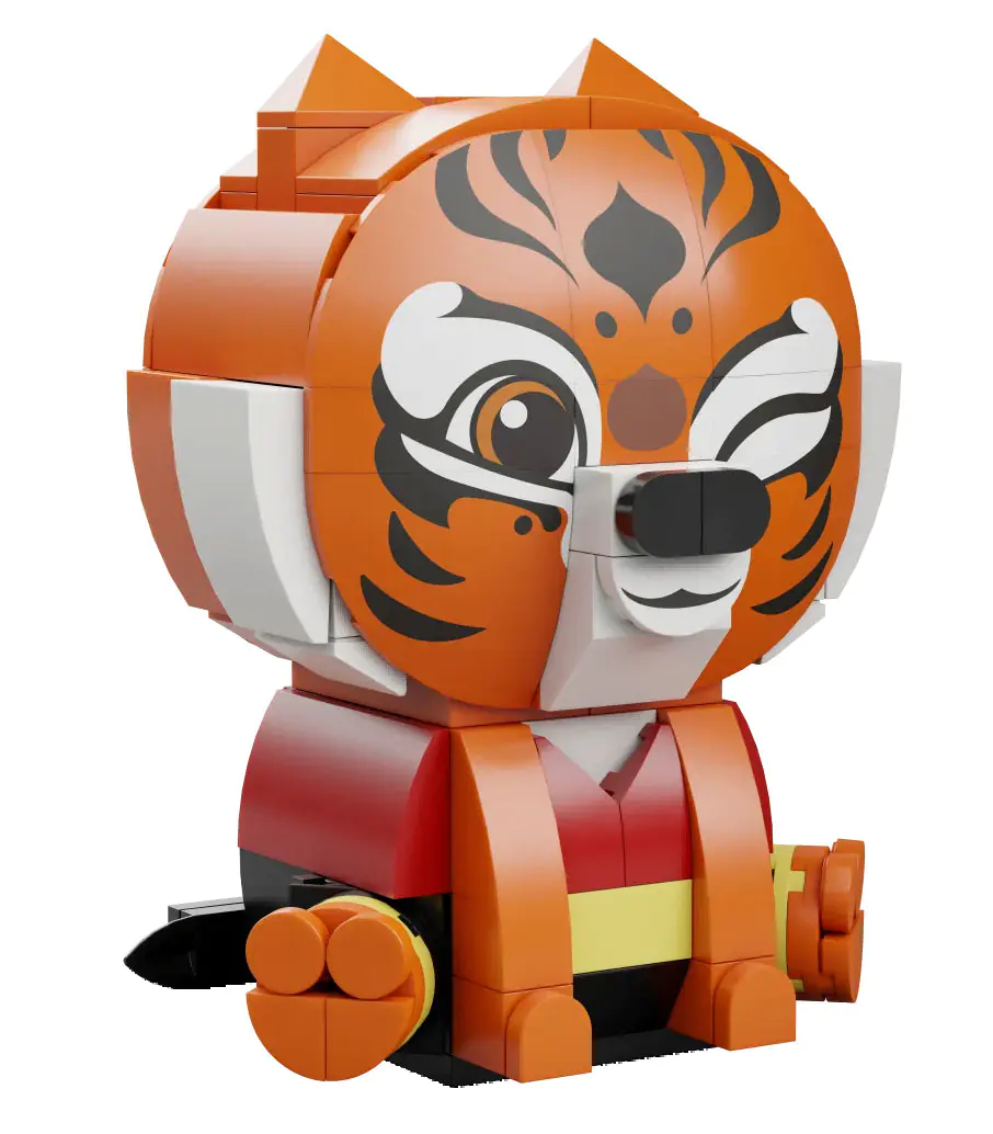 功夫熊猫-坐坐人偶：虎妞